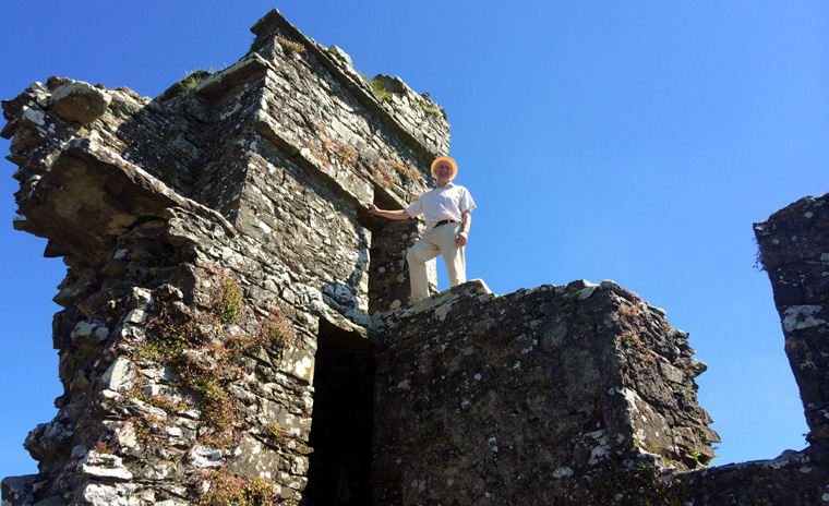 Hill of Slane | Ruins of a Franciscan College dating from 1512